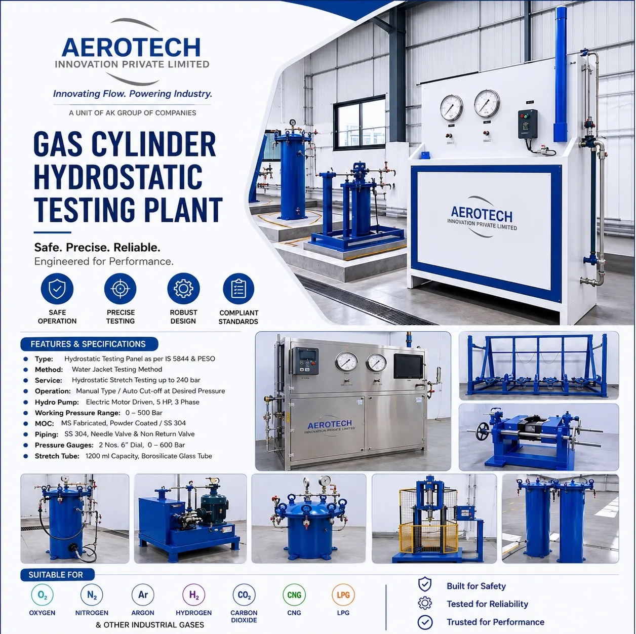 Gas Cylinder Testing Equipment
